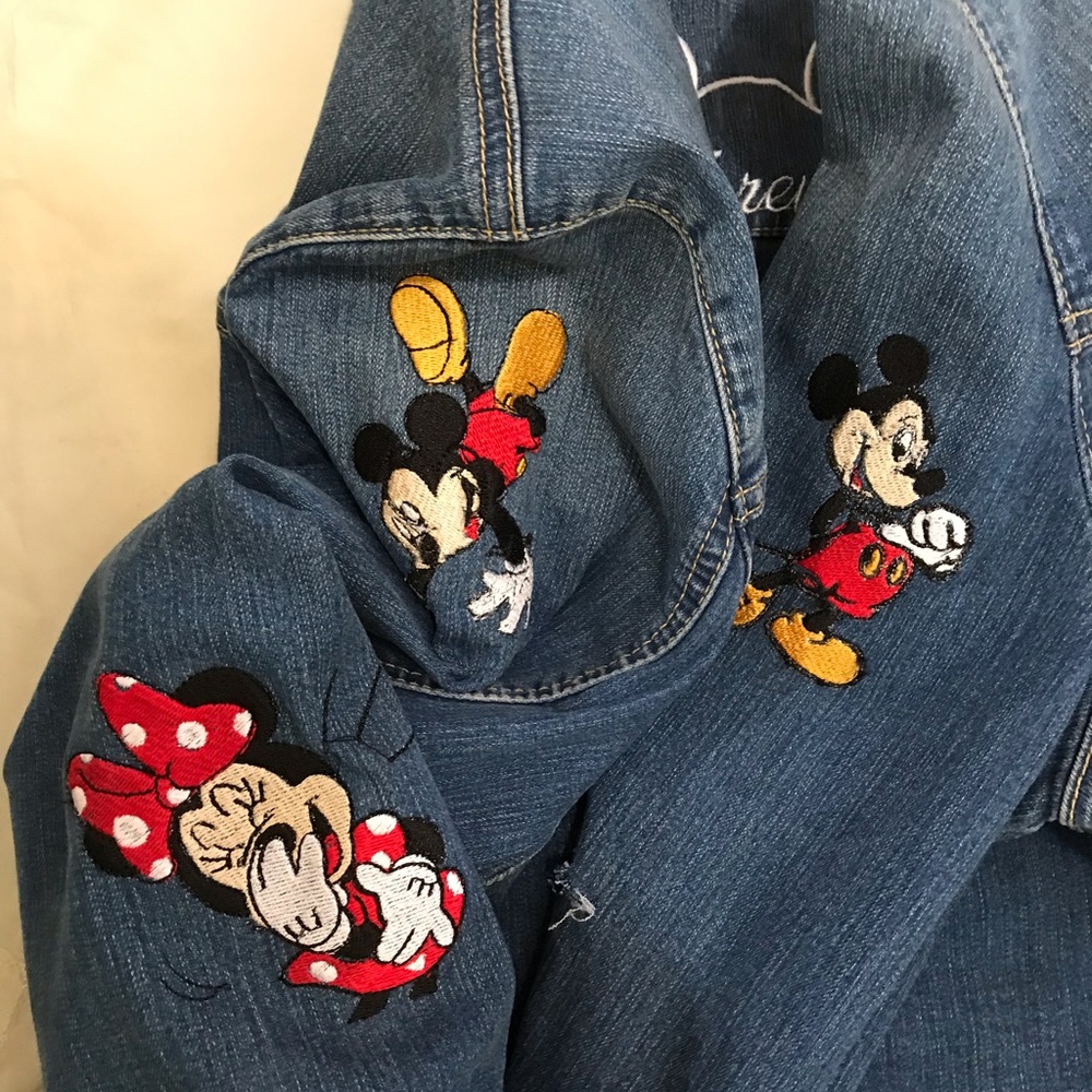 Embroidered Jean Jacket - Picture 3 of 9